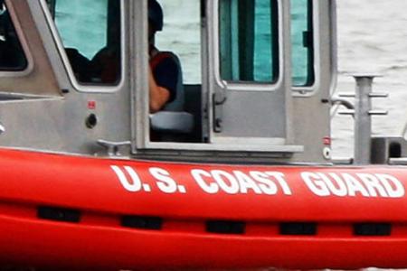 Oil spill in Arthur Kill waterway near Goethels Bridge in Staten Island….