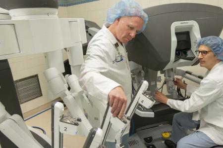 Robot-Assisted Surgical Liver Resection