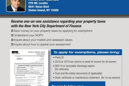 ​One-on-One Assistance with NYC Property Taxes