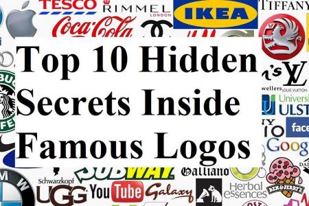 10 Hidden Secrets inside famous Logos!